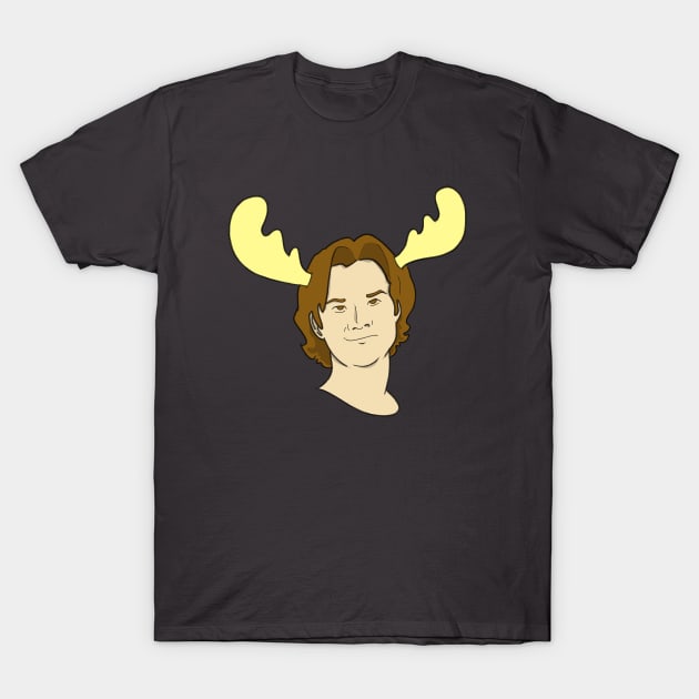 Sam Winchester Moose T-Shirt by Blaze_Belushi